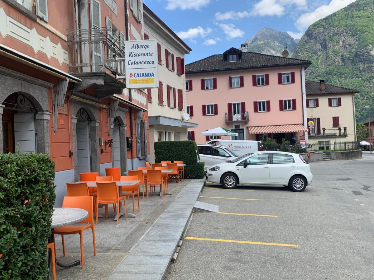 Albergo Calancasca Ristorante Jaipur Grono Luaran gambar